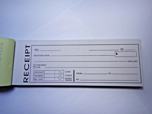 Carbonless cash money - cash, rent