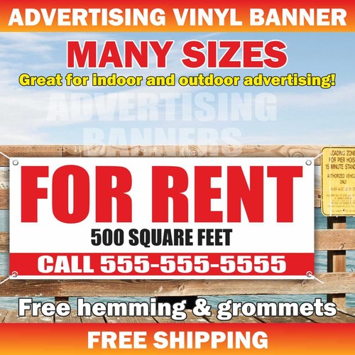 For rent advertising banner - advertising,