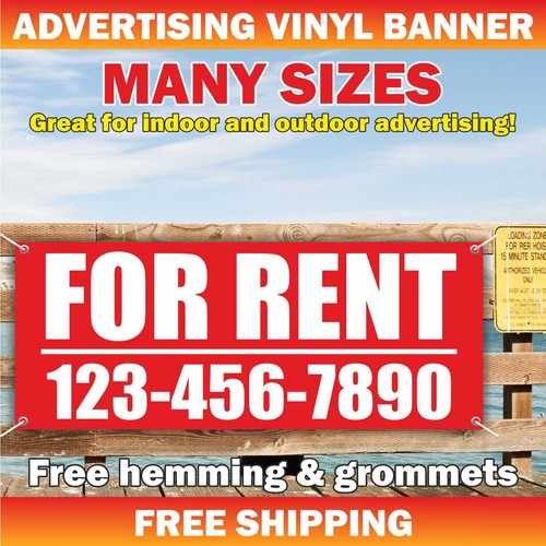 For rent advertising banner - rent,